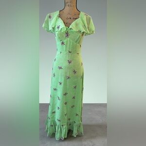 Alfred Shaheen / Shaheen Jr Vintage Floral Maxi Dress